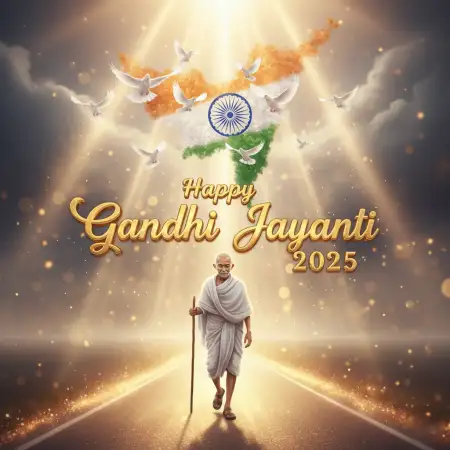Gandhi Jayanti 2025 Google Doodle Wallpaper - Free Wallpaper Wallpaper Download