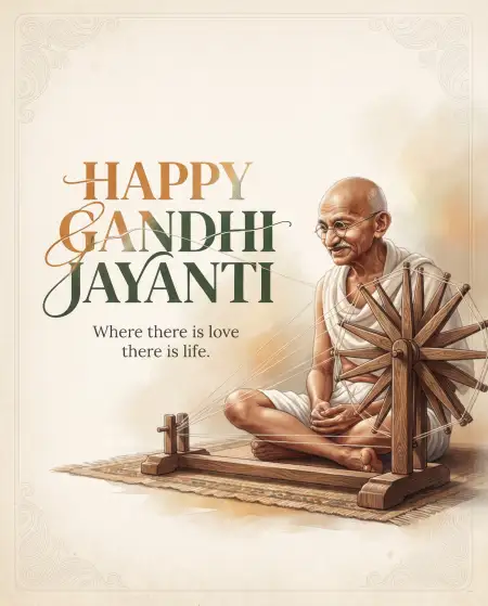 gandhi jayanti 2026 viral post