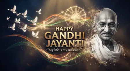 gandhi jayanti 2026 wishes and messages - Gandhi Jayanti Wishes With Inspirational Message 2026
