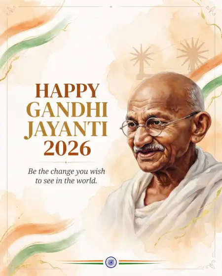 gandhi jayanti 2026 wishes and quotes - Gandhi Jayanti Wishes With Quotes 2026
