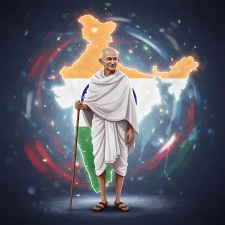 Gandhi Jayanti Celebration Background Design - Free Mahatma Gandhi Background Download