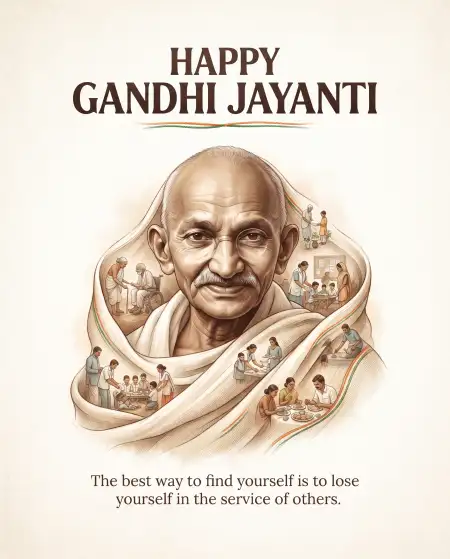 gandhi jayanti school poster 2026