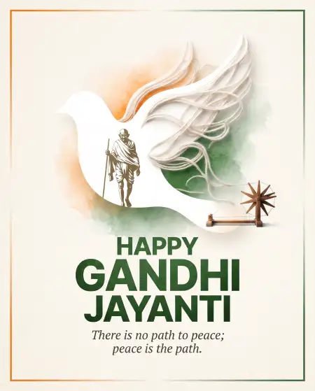 gandhi jayanti status 2026