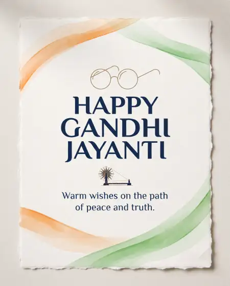 gandhi jayanti whatsapp wishes 2026