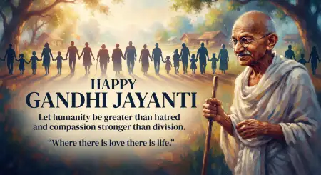 gandhi jayanti wishes 2026 for children - Gandhi Jayanti 2026 Wishes And Quotes