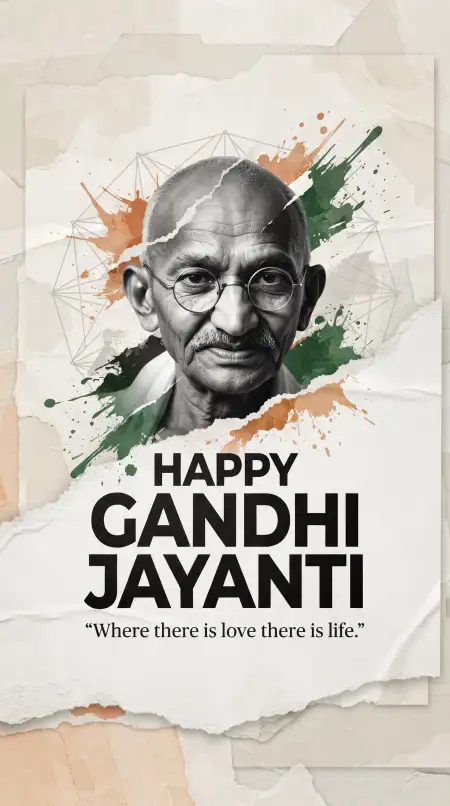gandhi jayanti wishes 2026 for facebook - Gandhi Jayanti 2026 Facebook Post