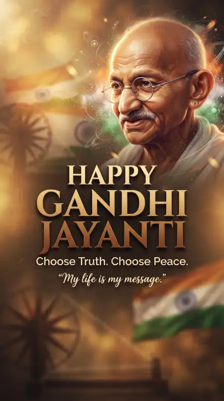 gandhi jayanti wishes 2026 for friends - Gandhi Jayanti 2026 Wishes And Quotes