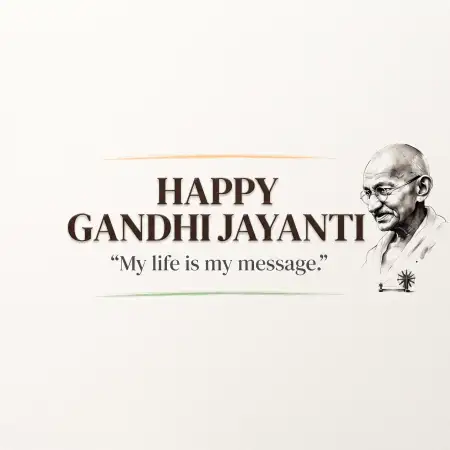 gandhi jayanti wishes 2026 text png - Gandhi Jayanti 2026 Wishes And Quotes
