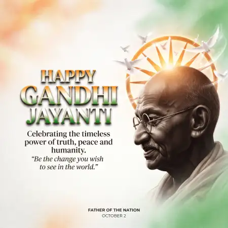 gandhi jayanti wishes 2026 whatsapp