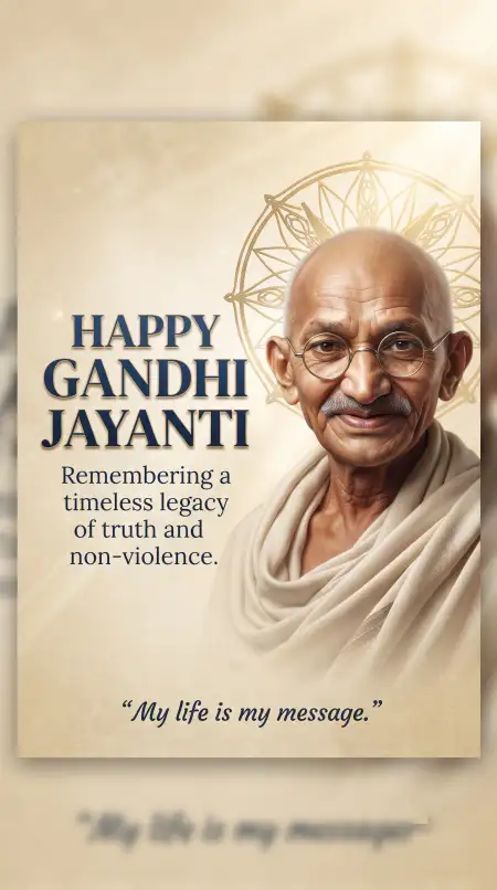 gandhi jayanti wishes for instagram story