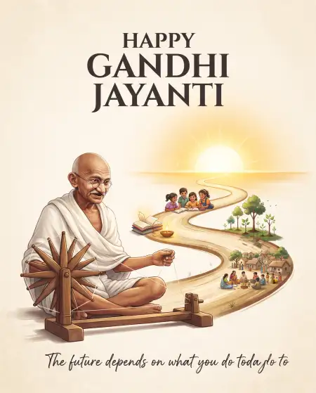 gandhi jayanti wishes for school 2026