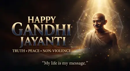 gandhi jayanti wishes with gandhi quotes 2026