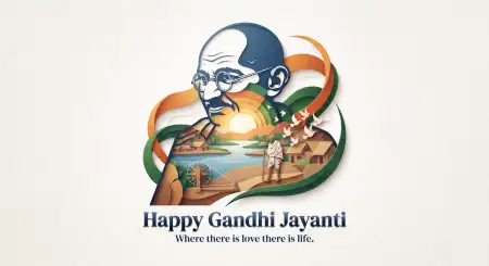 gandhi jayanti wishes with quotes for social media 2026