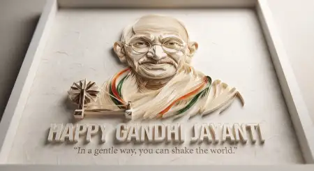 gandhi jayanti wishes with quotes images free download 2026