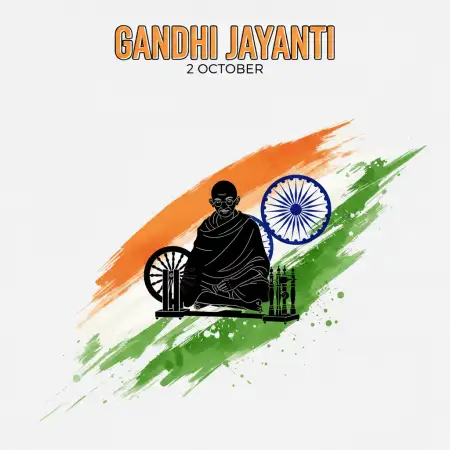 Gandhi Ji Background For Independence Day Poster - Free Mahatma Gandhi Background Download