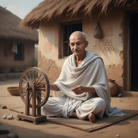 Gandhi Ji Outline Png Transparent Background - Free Mahatma Gandhi Background Download