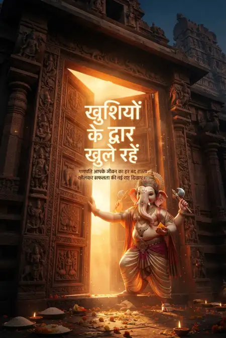 ganesh chaturthi ki hardik shubhkamnaye - Ganesh Chaturthi Wishes In Hindi