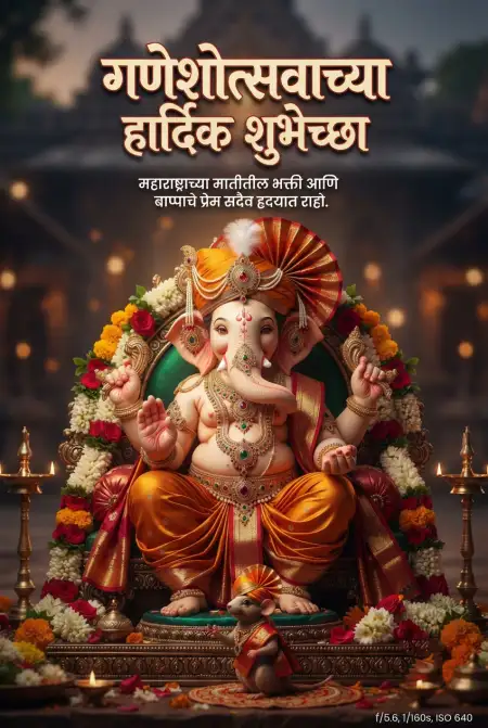 ganesh chaturthi marathi wishes download - Ganesh
