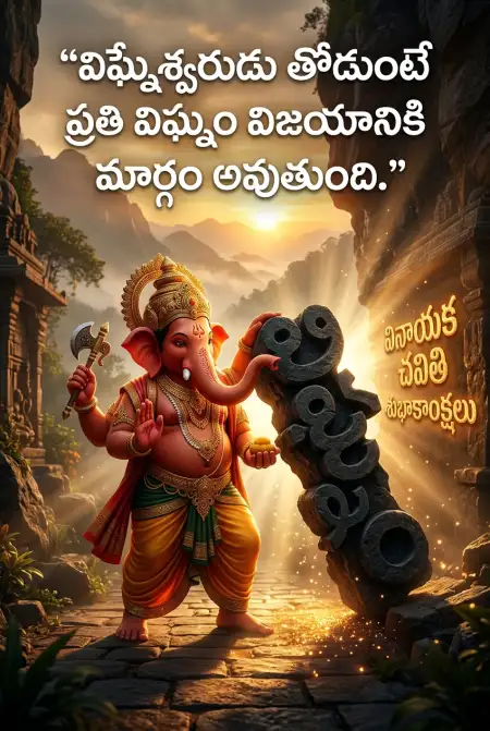 ganesh chaturthi spiritual quotes in telugu - Ganesh
