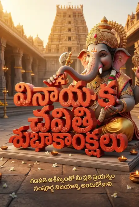 ganesh chaturthi viral images telugu - Ganesh