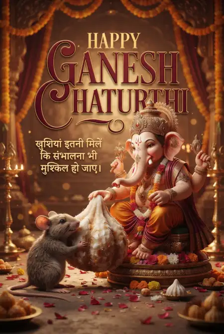 ganesh chaturthi wishes download in hindi - Ganesh Chaturthi Wishes In Hindi