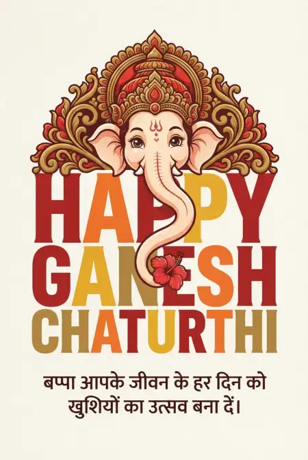 ganesh chaturthi wishes for friends in hindi - Ganesh Chaturthi Wishes In Hindi