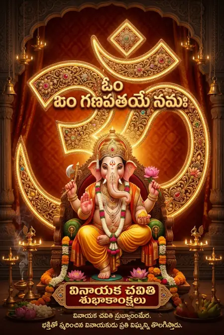 ganesh chaturthi wishes for sister in telugu - Ganesh