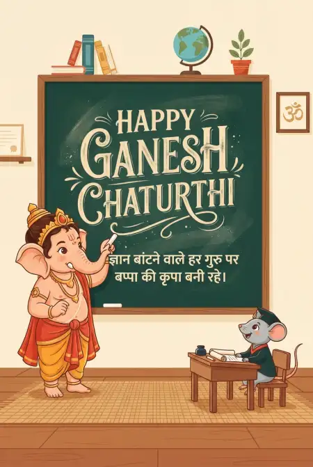 ganesh chaturthi wishes for teachers in hindi - Ganesh Chaturthi Wishes In Hindi