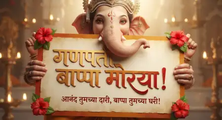 ganesh chaturthi wishes for wife in marathi - Ganesh