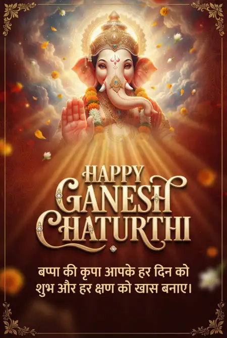 ganesh chaturthi wishes in hindi - Ganesh Chaturthi Wishes In Hindi