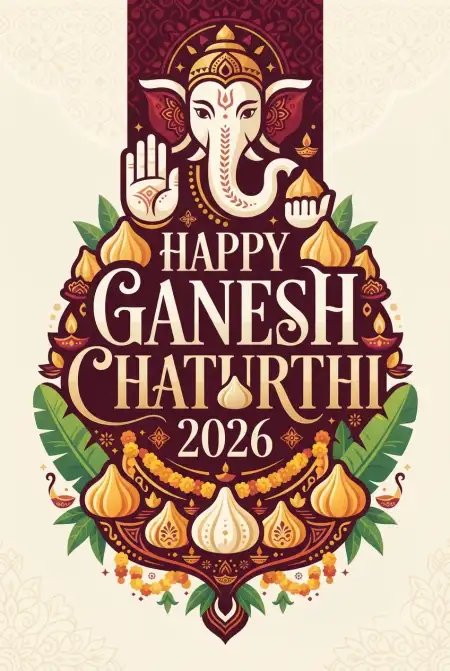 ganesh chaturthi wishes transparent png 2026 - Ganesh Chaturthi Wishes 2026