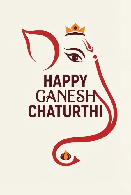 ganesh chaturthi wishes with beautiful ganesha 2026 - Ganesh Chaturthi Wishes 2026