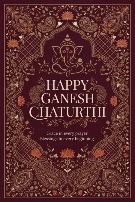 ganesh chaturthi wishes with quotes 2026 - Ganesh Chaturthi Wishes 2026