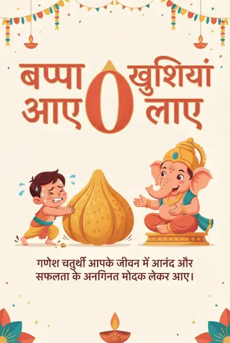 ganesh utsav wishes in hindi - Ganesh Chaturthi Wishes In Hindi