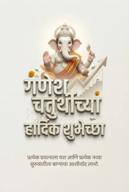 ganesh utsav wishes in marathi - Ganesh