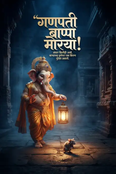 ganeshotsav wishes in marathi - Ganesh