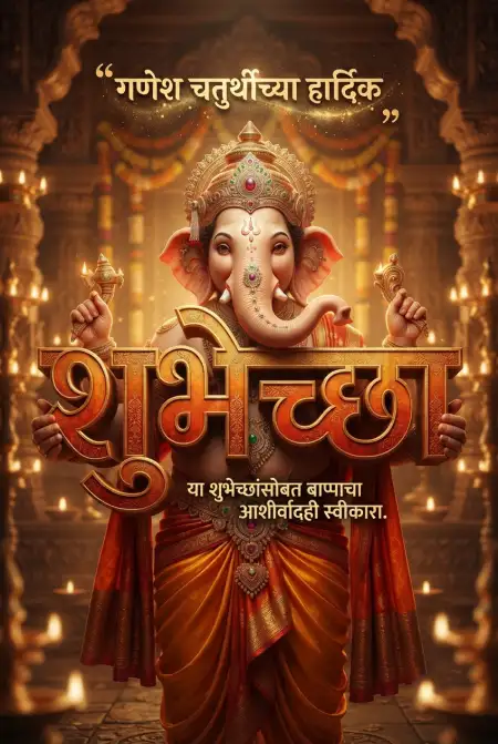 ganpati bappa status marathi - Ganesh