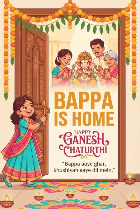 ganpati bappa wishes in hindi 2026 - Ganesh Chaturthi Wishes 2026