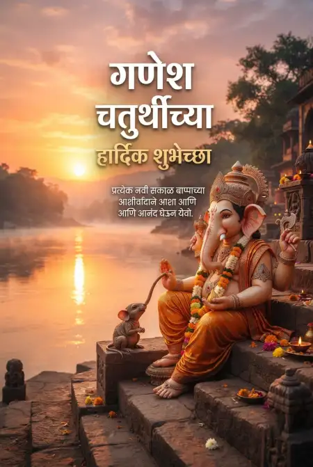 ganpati chya hardik shubhechha - Ganesh
