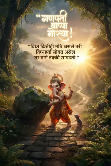 ganpati quotes in marathi