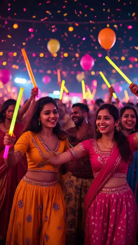 Garba Night Celebration In India - Free Garba Night Download