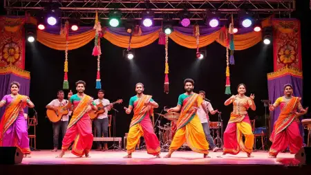 Garba Night Floor Design And Lighting - Free Garba Night Download