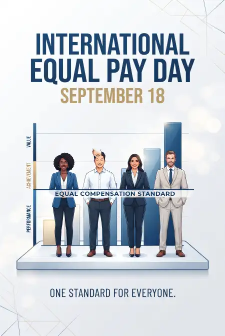 gender pay gap awareness social media - International Equal Pay Day 2026