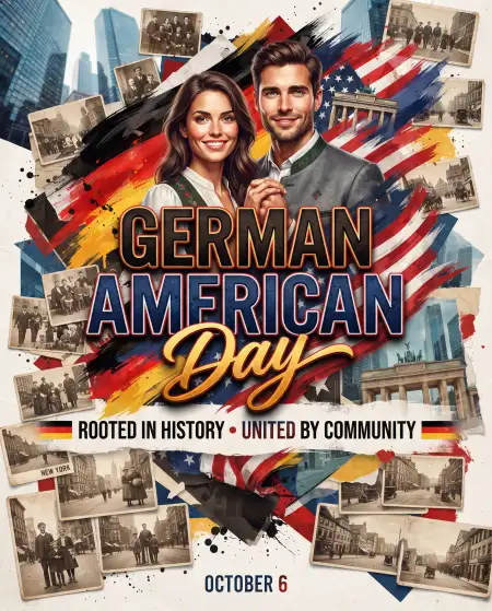 german american day celebration poster 2026 - German American Day