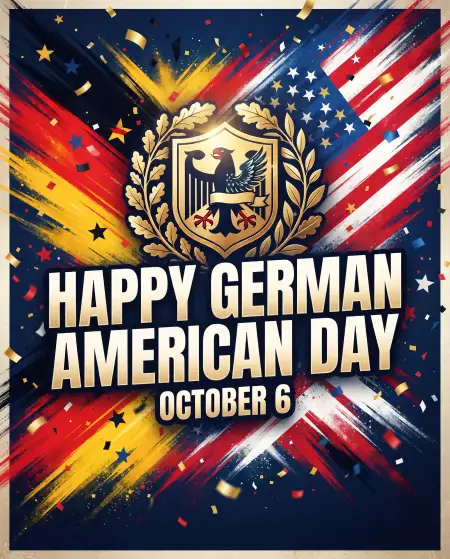 german american day patriotic poster 2026 - German American Day