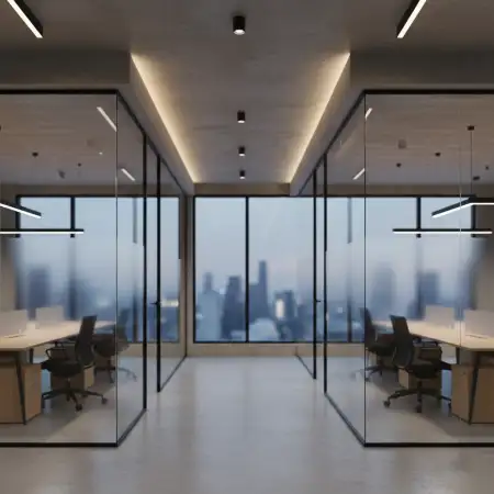 Free Glass Office Startup Pitch Deck Background Background Download