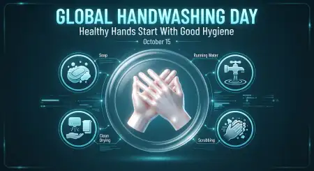 global handwashing day 2026 background hd - Global Handwashing Day 2026 Wishes Hd