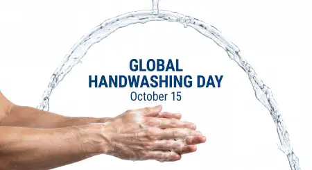 global handwashing day 2026 creative paper cut art poster - Global Handwashing Day 2026 School Poster
