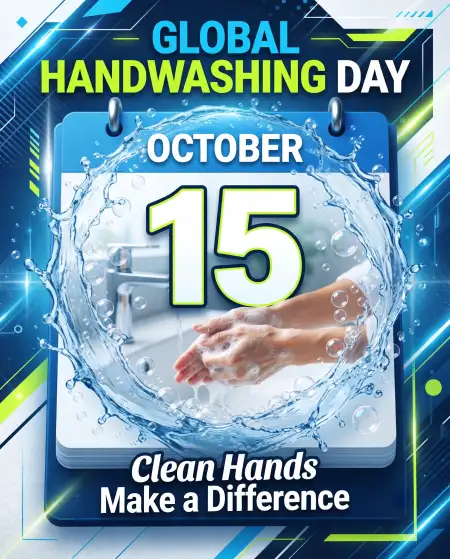 global handwashing day 2026 save lives poster - Global Handwashing Day 2026