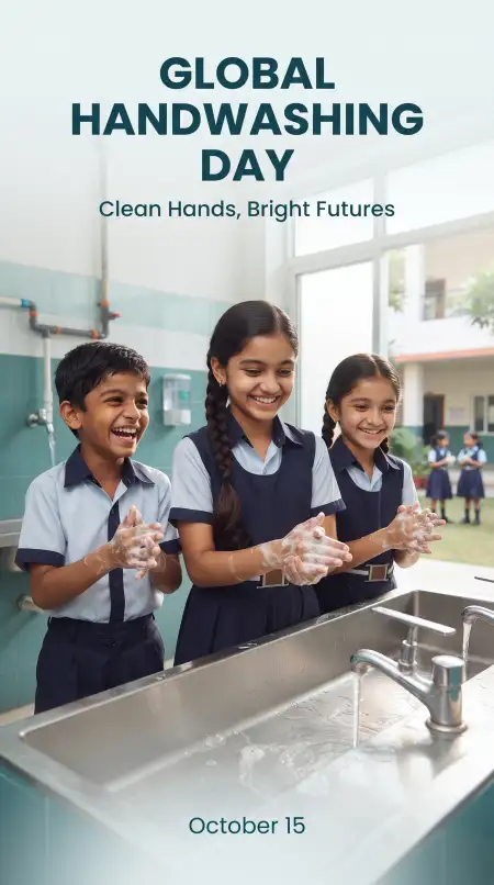 global handwashing day 2026 school poster - Global Handwashing Day 2026